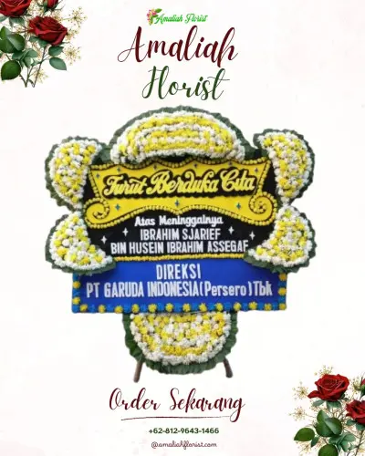 Papan Bunga Duka di Sungaijawi